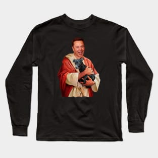 DOGECOIN SAINT MUSK Long Sleeve T-Shirt